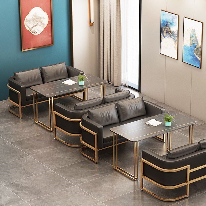 Bar table and chair booth industrial style dining hall music café restaurant bar grill restaurant clear bar commercial sofa table