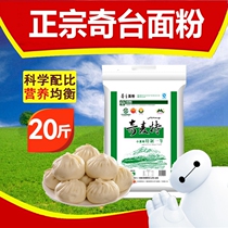 Xinjiang Qitai Chimat flour special flour 10kg 20kg pull strips medium gluten winter wheat flour wheat