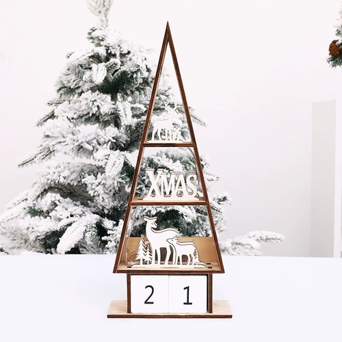 Деревянный декор, детский рождественский календарь, подарок на день рождения