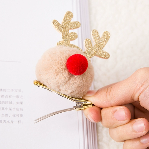 Рождественский детский мультяшный милый аксессуар для волос подходит для мужчин и женщин для друга, подарок на день рождения