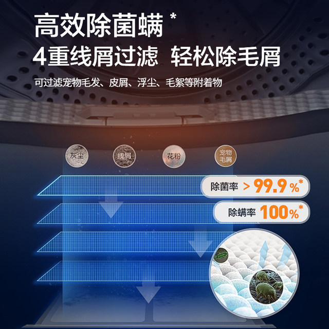 Haier HBNS100-FQ176U1 Slim Dryer Clothes Dryer Smart Dual Engine Heat Pump Air Wash