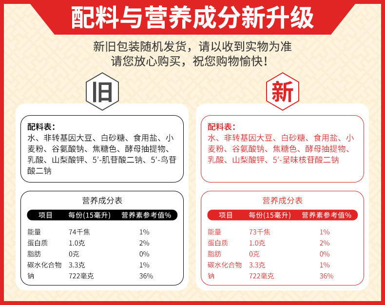 返25猫卡！李锦记生抽2瓶+蚝油2瓶