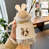 Белая ручка, наклейка, 720 мл, 3D