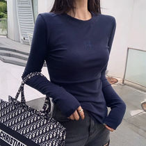 2021 new fashion all-match slim fit inner wear brushed plus velvet embroidered top female Korean slim slim bottoming shirt