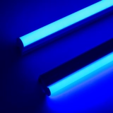 Синяя атмосферная линейная лампа, флуоресцентный светодиодный заполняющий свет