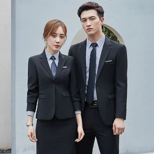 Комплект подходит для мужчин и женщин, демисезонный классический костюм для работы, 3 предмета