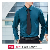 Одиночный мужской павлин синий