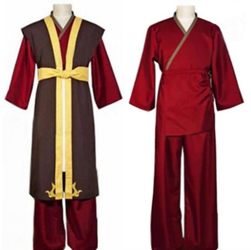 Avatar: the Last Airbender Cosplay Costume Fire Nation Prince Zuko Full Set Men's Cosplay