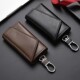 Genuine pickup bag cowhide women's simple portable car key bag