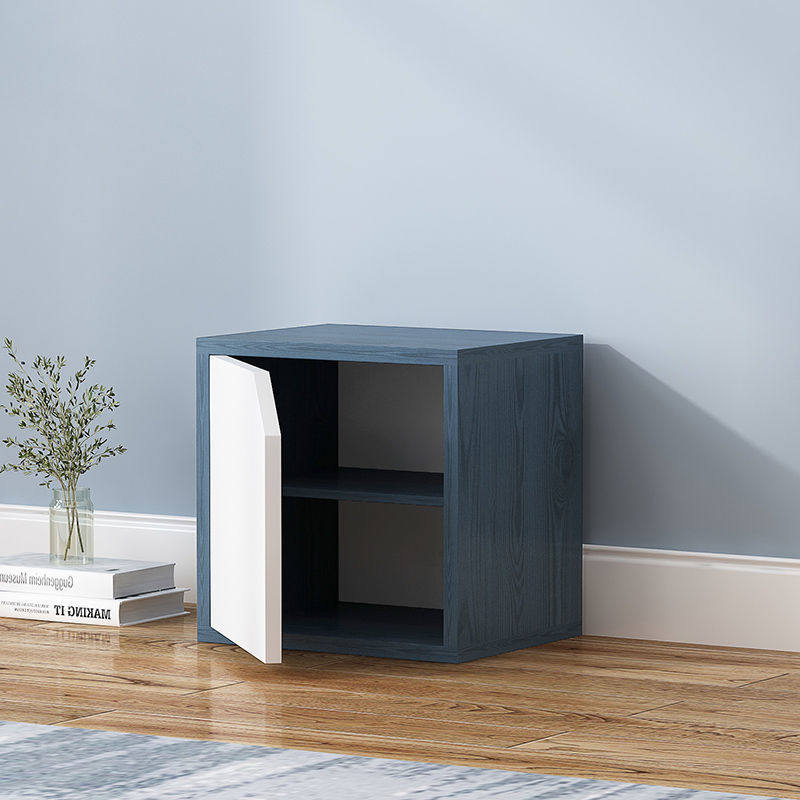 Economical type pane free combined grid cabinet with lock containing cabinet single small cabinet mini office with door