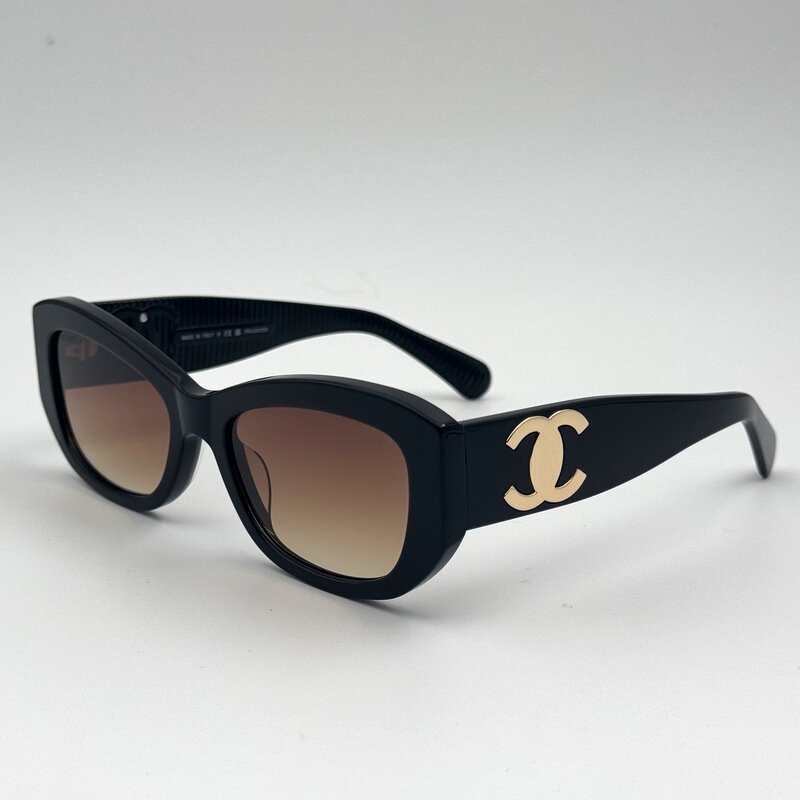 Hong Kong Chanel Ch5493 Sun Protection Cat-Eye Sunglasses for Women, Same Style as Worn by Wang Yibo and Xin Zhilei