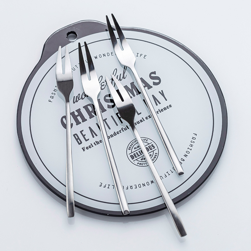Home Fruit Fork Suit Creativity Cute Stainless Steel European Style Little Extravaganza Nordic Feng Shui Fruit fork upscale