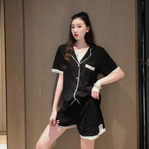 Modale Pajamas Lady Summer Thin sexy short sleeves Two suits 2020 The new Chains Wind Home Home Clothes