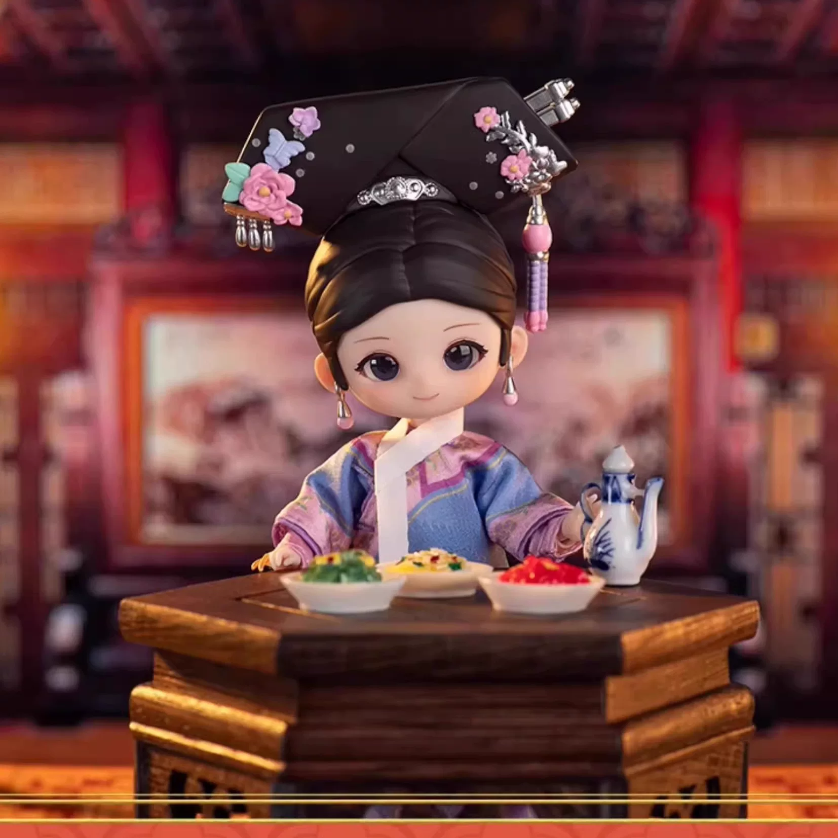 [Группа] Подлинная коллекционная кукла SIMONTOYS Legend of Zhen Huan BJD слепая коробка 12-точечный шарнирная фигурка-неразборная игрушка в подарок