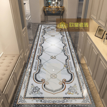 Minimalist modern entrance to the family Kanen Aisle Parquet Floor Tiles 800x800 Restaurant Clubhouse Hotel Hallway Styling Tiles