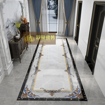 Style Corridor Parquet Tiles Grey Light Lavish Modern Livingroom Genguan Entrance Door corridor Shaped Floor Tiles New