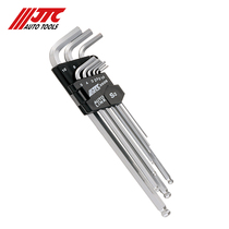 Taiwan JTC auto repair special tool L-shaped long hexagon wrench set 9 pieces JTC3505