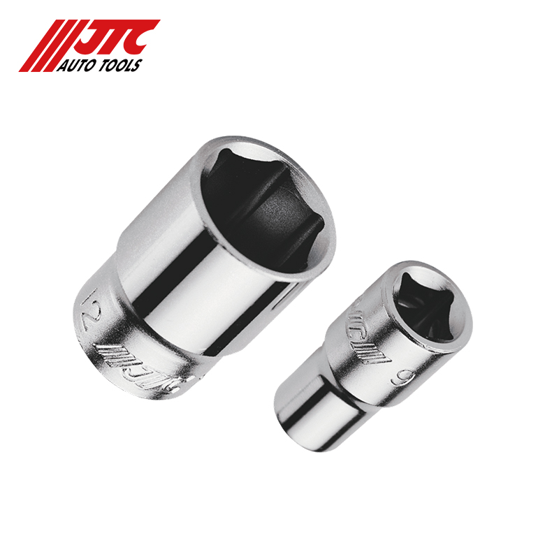 Taiwan JTC auto repair special tools hexagon manual short 1 4 inch socket wrench 6 angle socket JTC22504