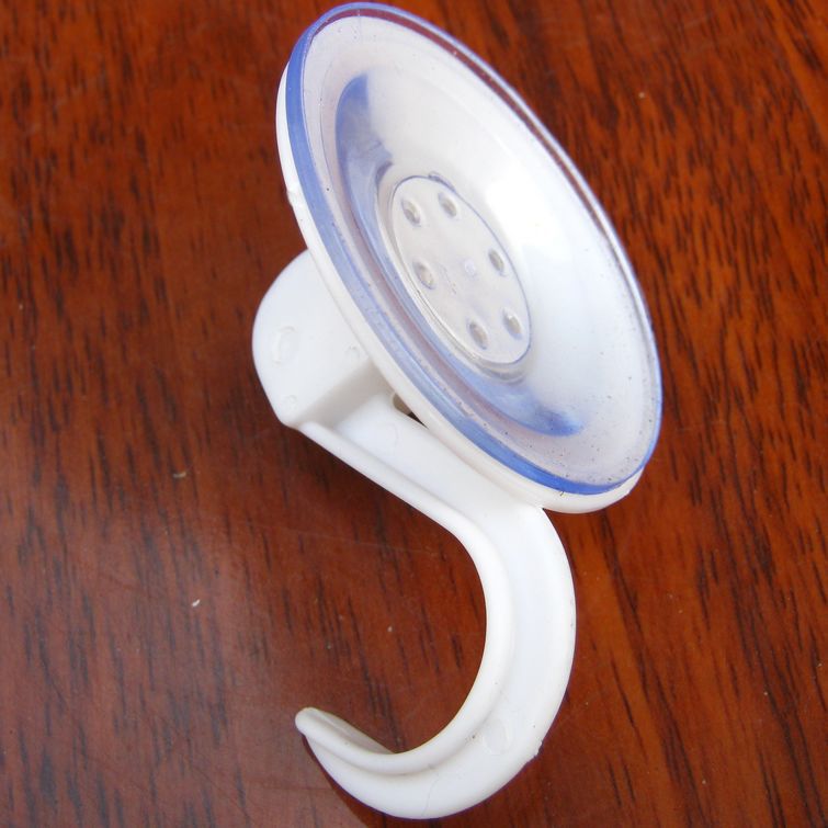 Powerful glass indentation sucker hook pegged mirror door stick to the kitchen tile tile hook wall hanging clothes hook high quality