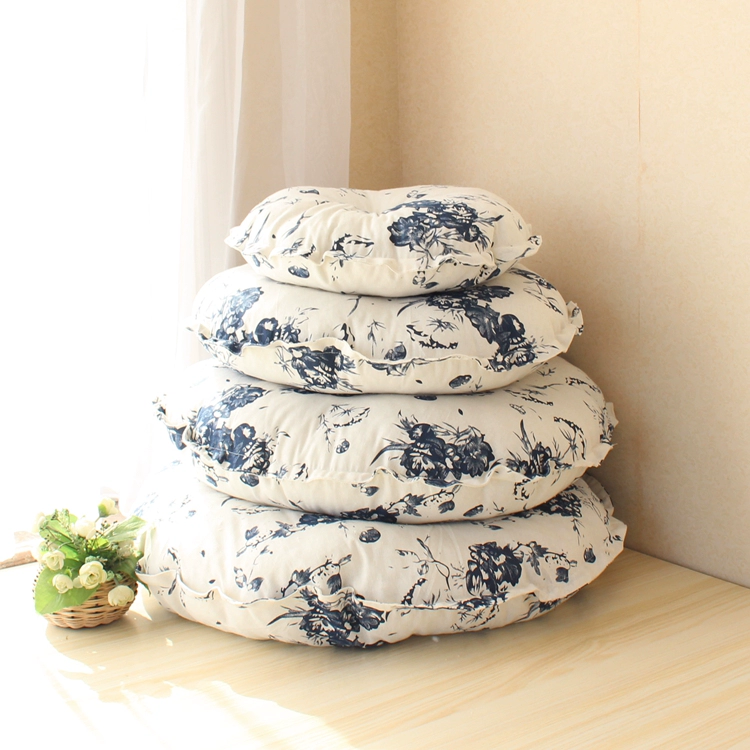 Bông vải futon tatami đệm dày cửa sổ ban công tròn và gió quốc gia lớn nhấn đệm mat - Ghế đệm / đệm Sofa