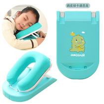 Primary school Pupils nap pillow folding groveling table bedtime pillow children Adult desks Groveling Sleeping Mats Cervical Spine Cartoon
