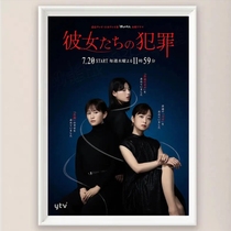 Their Crime Japanese Drama HD Promotional Poster 2023