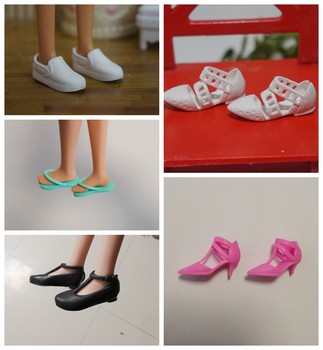 ຍີ່ຫໍ້ dress up doll accessories flat shoes flat foot doll shoes flat shoes sneakers fashion shoes sandals boots