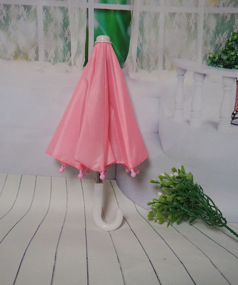6 điểm và 4 điểm ăn mặc phụ kiện búp bê phụ kiện mô phỏng ô trẻ em mini chơi nhà đồ chơi ô trang trí búp bê ba bi