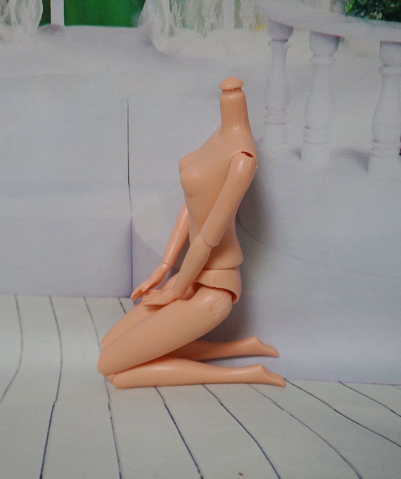 6 điểm 30 cm Barbie búp bê cơ thể phụ kiện cơ thể chung cơ bắp cơ trắng 12-điểm toàn thân cơ thể thiết kế quần áo búp bê cho bé
