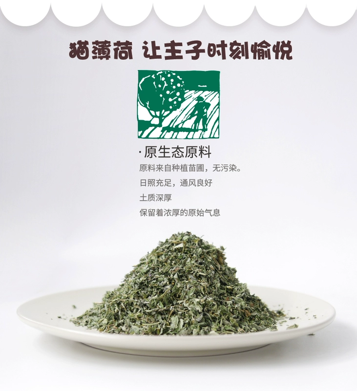 Dinh dưỡng loại bỏ bóng lông sạch miệng catnip khoảng 25g đồ ăn dặm cho mèo - Đồ ăn nhẹ cho mèo