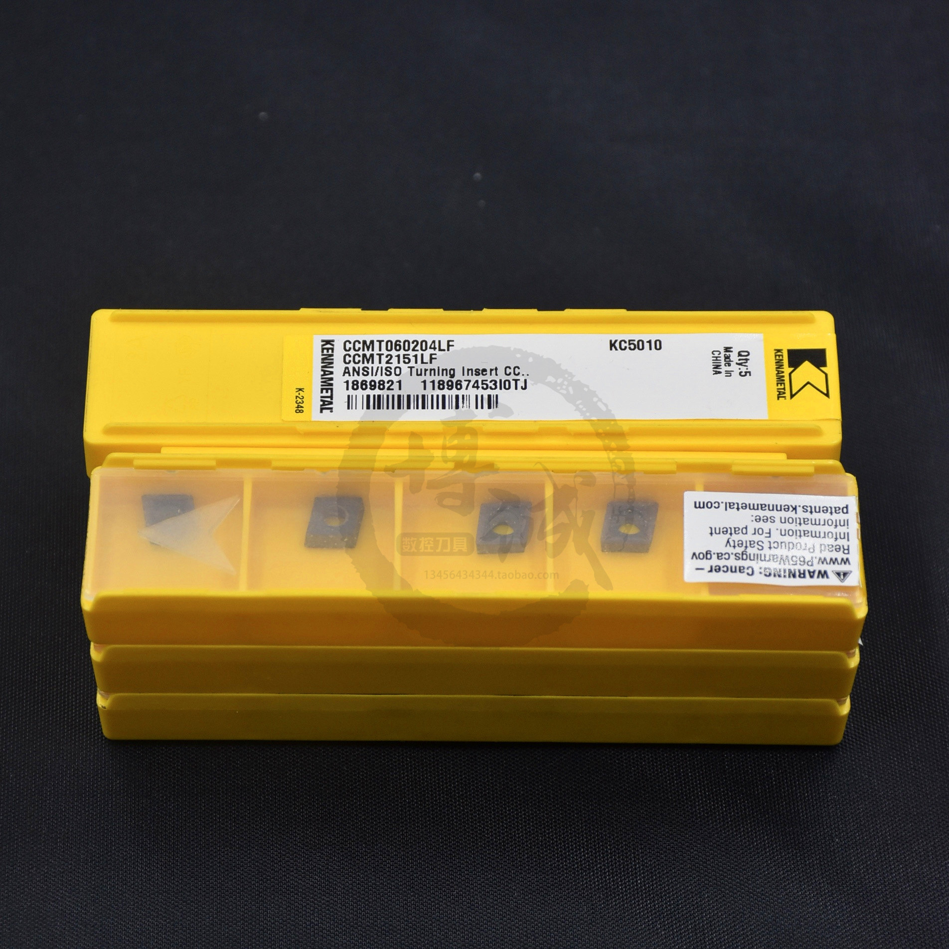 Kennametal CNC blade CCMT060202LF CCMT060204LF CCMT060208LF KC5010