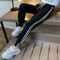 Girls long pants Spring and autumn foreign style children wear pure cotton sports pants Spring girls single pants fashion casual health pants