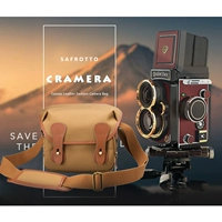 Túi máy ảnh Safford SA SLR túi máy ảnh dung lượng lớn British Messenger túi đeo vai máy ảnh xách tay chuyên nghiệp - Phụ kiện máy ảnh DSLR / đơn lens canon chụp chân dung và phong cảnh