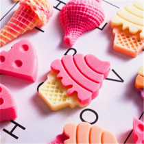 Ice cream cheese cone chocolate decoration chocolate patch chocolate insert birthday cake decoration