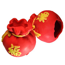 Chocolate blessing bag Persimmon shell hand-decorated ornaments to make life money bag three-dimensional knock-on Lemus cake shell