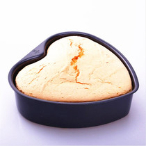 6-inch 8-inch three-can live bottom heart-shaped cake mold anode dart heart-shaped mold solid bottom living bottom cake mold