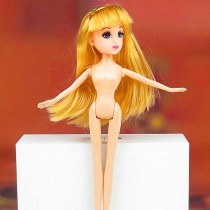 23cm gold qi liu hai environmental Barbie luo wa princess cake doll cake decoration