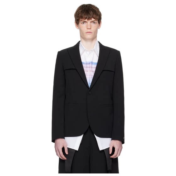 
[Miyi APP discount code: KCHP] Jean Paul Gaultier black suit jacket men