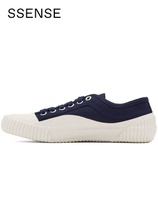 A P C Navy Blue Iggy Basse Sports Shoes Man