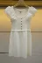 Zhuoya 2021 mùa hè mới của phụ nữ váy midi ngắn tay giản dị Váy đan dây thắt lưng N12B3402 - A-Line Váy