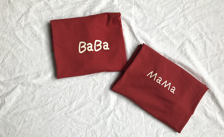 Phụ huynh-con được nạp 2018 áo mùa hè mới, một gia đình gồm ba, bốn bà mẹ và con gái, cả gia đình, kiếm tiền, chi tiêu tiền bạc, ngắn tay pijama trẻ em