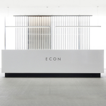 Nordic simple modern company front desk desk Coffee shop Milk tea shop Clothing shop Beauty salon Paint reception desk