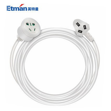 Harmony bull high-power 10A three-core plug power extension cord household socket extension cord 10A five-hole