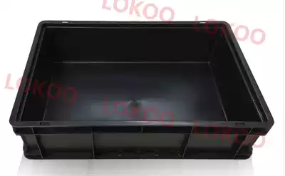 Anti-static turnover box parts box black plastic box electronic element box outer diameter 720*560 * 380MM