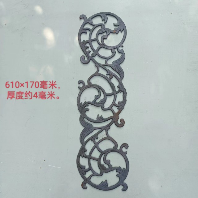 Iron Art Flower Racks Accessories Iron Art Decor Material Balcony Decoration Iron Art Flower Shelf Accessories Iron Door Head Trim 