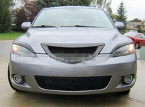 Suitable for carbon fiber Mazda 2004-2009 M3 hatchback car modification parts light eyebrow