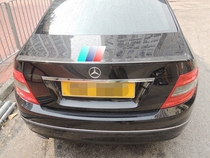 Suitable for carbon fiber Mercedes-Benz 07-13 C- Class W204 C200 C280 C350 C63 A modified tail wing