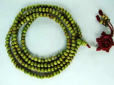 Natural Green Sandalwood 216 Rosary Hand 4mm Women