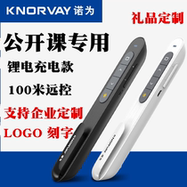 Nuo N76Cppt Pen Laser Teaching Wireless Lecture Hepper Charging Projector Custom lettering logo