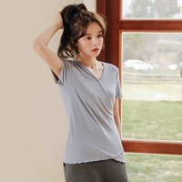 Одно ругайный верхний синий синий цвет